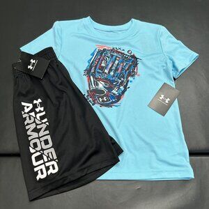NWT Under Armour Athletic Set Boys Size 6